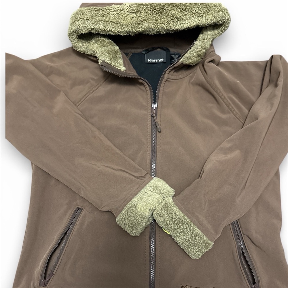 Marmot Chocolate Brown Jacket with Fleece